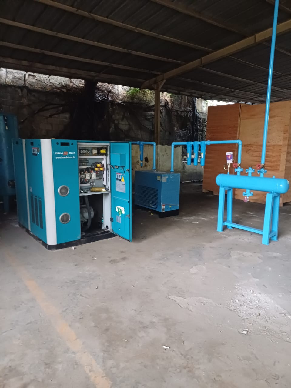 Compressor-installation-project